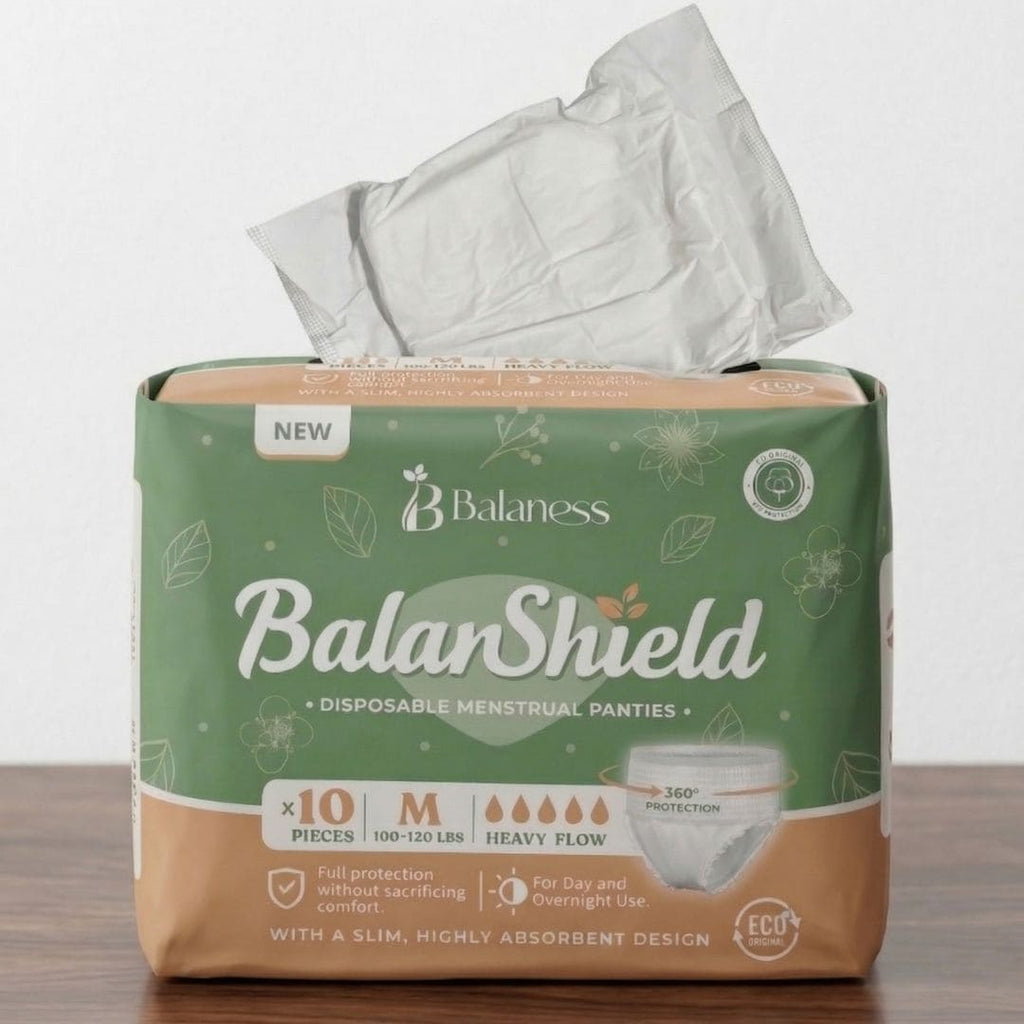 Panti menstrual desechable BalanShield