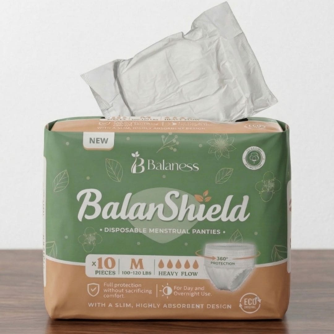 Panti menstrual desechable BalanShield